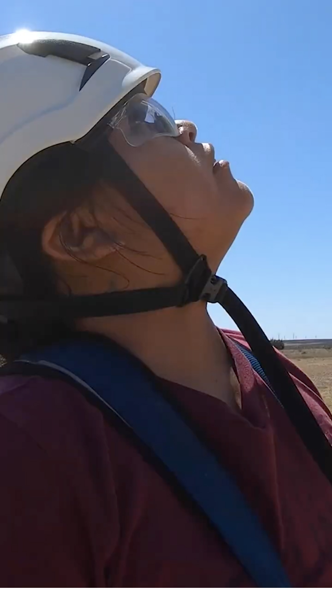 TSTC Wind Energy Technology student accepts a job midair