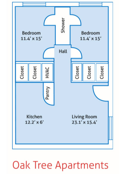 Oak Tree Apartments e1747669618624 - Campus Housing